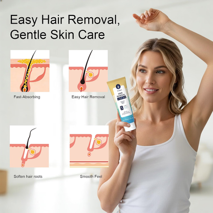Aloe Vera Hair Removal Cream for Sensitive Skin | Smooth, Soft Finish