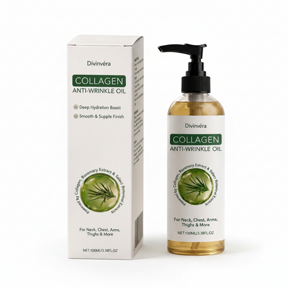 Divinvéra Collagen Oil | Tightens and lifts sagging skin by 98% within 24 hours