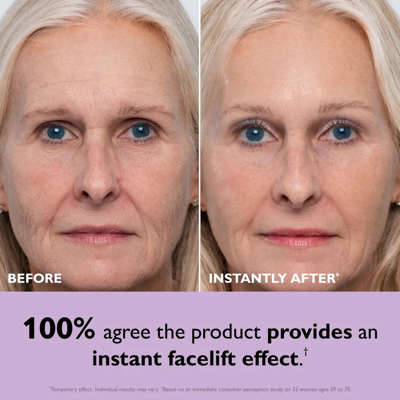 Instant Temporary Face Tightener, Tightens, Firms, & Blurs Wrinkles