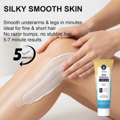 Aloe Vera Hair Removal Cream for Sensitive Skin | Smooth, Soft Finish
