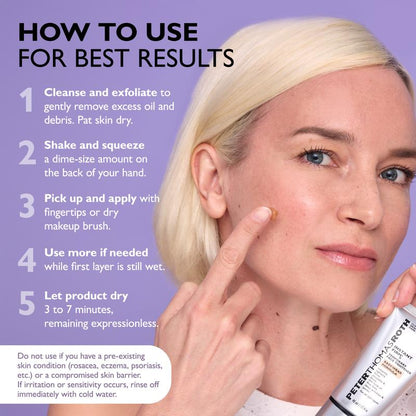 Instant Temporary Face Tightener, Tightens, Firms, & Blurs Wrinkles