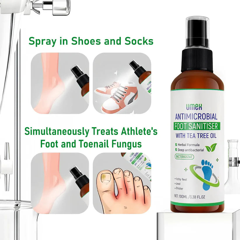 Umex® Tea Tree Foot Spray - Fast Fungus & Odor Elimination