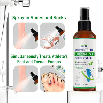 Umex® Tea Tree Foot Spray - Fast Fungus & Odor Elimination