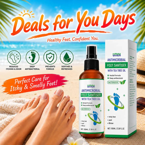Umex® Tea Tree Foot Spray - Fast Fungus & Odor Elimination